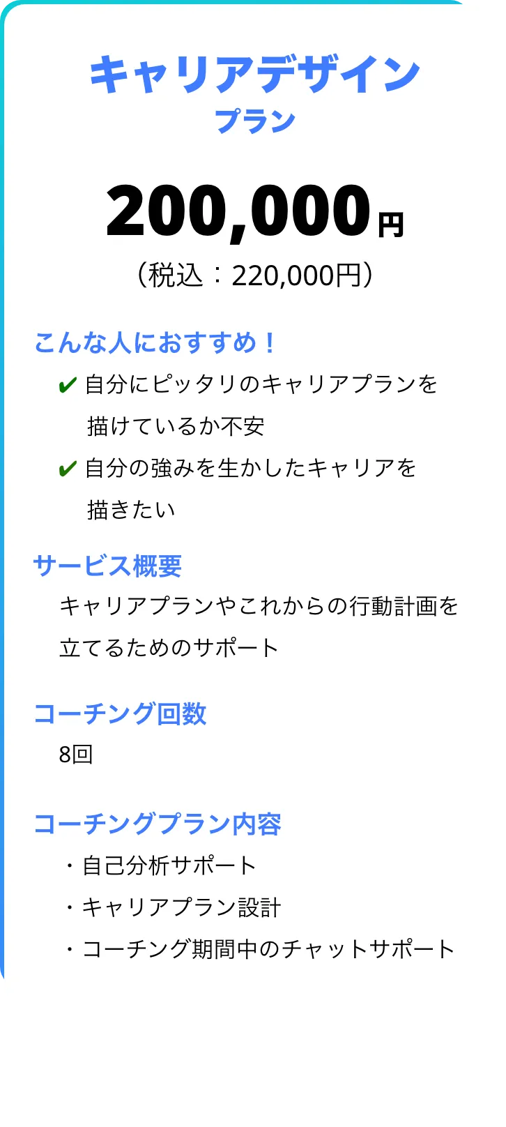 キャリアデザインプラン
